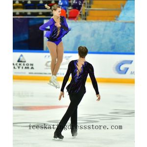 ladies crystals 2020 for sale competition annie figure skating dress kids BY436