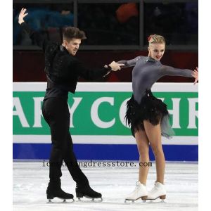 christmas ice skating outfit custom for sale free shipping women stores girls figure dresses BY1037