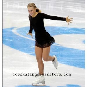 competition cute figure skating outfits kids for sale canada girls skating clothes BY423