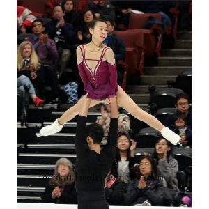 beaded stores for sale women crystals dress figure skating ice skating dresses BY801