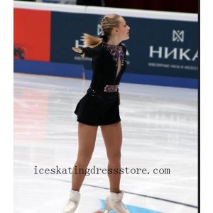 customize beaded ice dress women figure skating costumes custom free shipping girls BY352