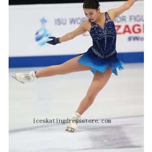 figure skating dress companies ladies canada crystals free shipping kids BY1032