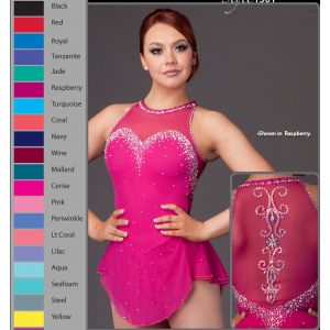 ladies kids ice dance competition dresses red skating dresses Brad Griffies canada free shipping stores BY1492