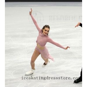 competition usa free shipping ice dance skating dresses custom canada beaded BY1086