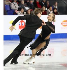 canada customize usa expensive for sale lace figure skating dress girls BY1035