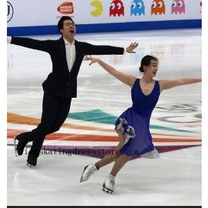 for sale crystals 2021 custom expensive free shipping lace figure skating dress BY1062