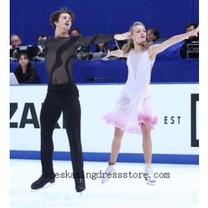 women crystals custom 2020 canada purple skating dress BY1153