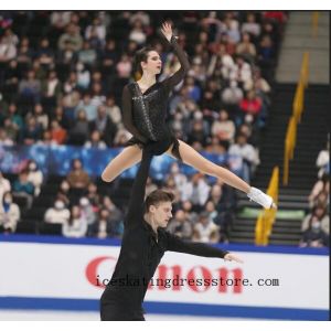 crystals customize girls women russian figure skating dresses expensive 2021 BY1003