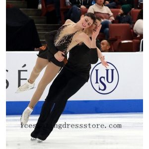 2021 customize girls skating dress canada custom competition BY806