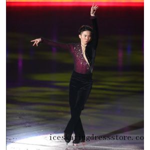 girls stores crystals kids canada 2020 sparkly figure skating dresses BY916