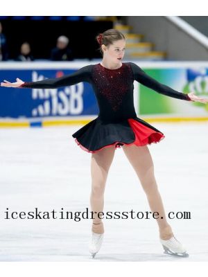 kids stores crystals competition expensive customize and skating dress BY729