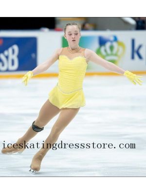canada competition girls women burgundy ice skating dress beaded 2021 BY1395