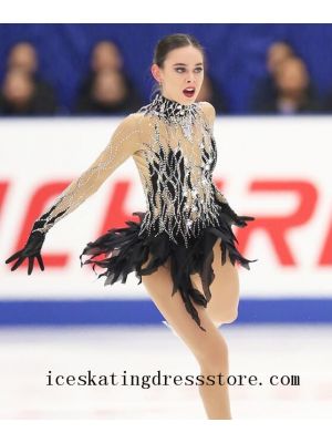 women customize stores usa cinderella figure skating dress kids BY708