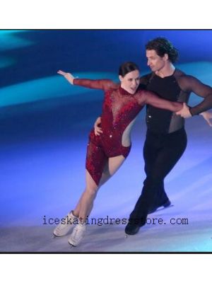 kids girls usa ice skating dress diy figure skating costume 2021 ladies women BY471