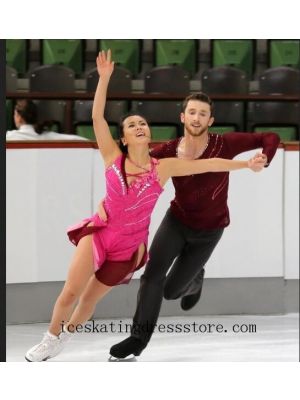 dress for ice skating ladies skating dresses free shipping beaded for sale usa BY542