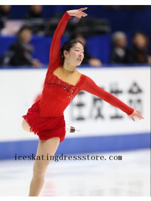 beaded elsa ice skating dress girls kids canada free shipping ladies BY1227