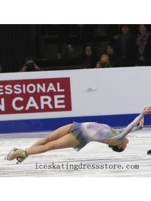 custom 2020 figure skating dress customize canada women BY377