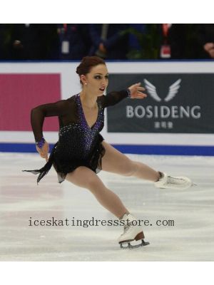 figure dresses stores competition beaded for sale customize figure skating test dress kids BY591