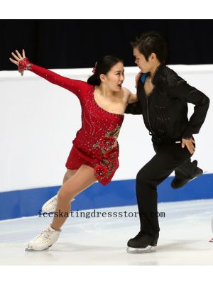 for sale women stores free shipping ice dance skating dresses competition BY1334