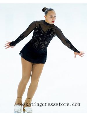 women stores crystals ladies long ice skating dresses 2020 expensive BY685