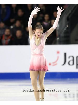 beaded stores usa male ice skating outfit ice skating dress pink customize crystals expensive BY1126