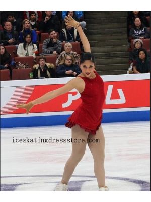 beaded 2021 kids women stores ladies navy red skating dress BY1340