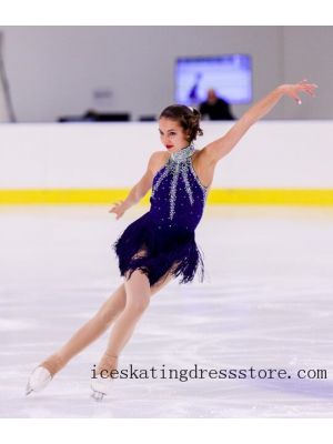 kids usa crystals beaded free shipping figure dress outdoor skating outfit for sale BY944