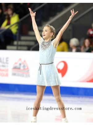 women custom canada 2020 blue ice skating dresses for sale outfits to go ice skating BY230