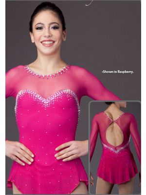 ladies Brad Griffies ice dress red usa skating costumes for sale women 2021 customize BY1510