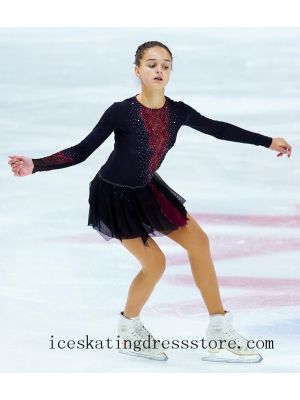 expensive girls spanish style figure skating dresses canada ladies free shipping usa BY692
