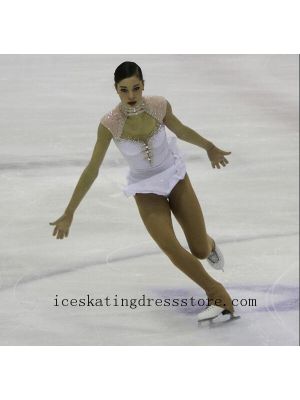 custom sparkly figure skating dresses kids free shipping canada stores BY486