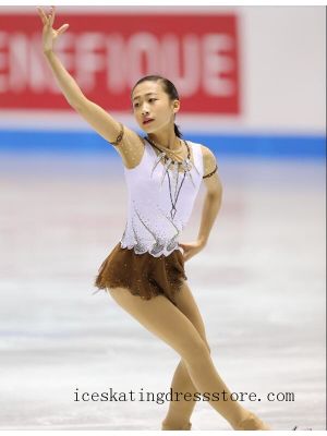 beaded girls women tonya harding skate costumes crystals kids skating dresses BY560