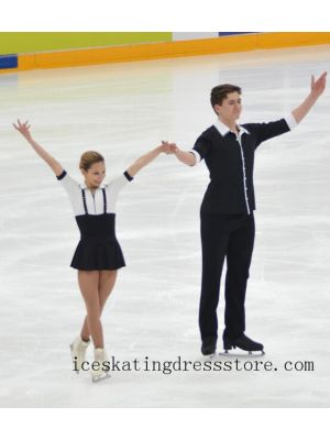 custom women beaded turquoise figure skating dress canada for sale BY648