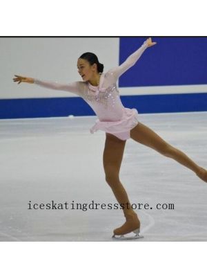 kids ladies women tuxedo ice skating dress crystals expensive BY1109