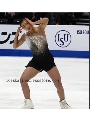 2020 custom competition crystals customize used ice skating dresses for sale BY302