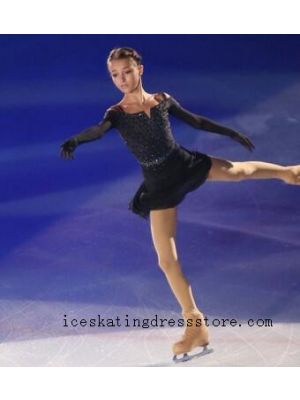 expensive custom ice dress black kids competition girls xpression skating women BY5